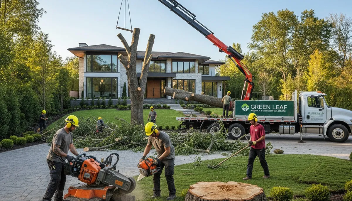 Professional landscaping and tree removal in New Port Richey FL by Chop Chop Tree experts