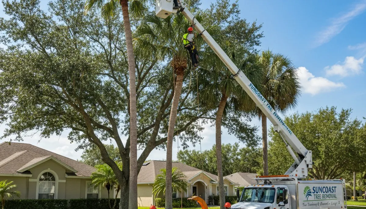 Professional tree removal service in New Port Richey FL by certified arborists at newportricheytreeservice.com