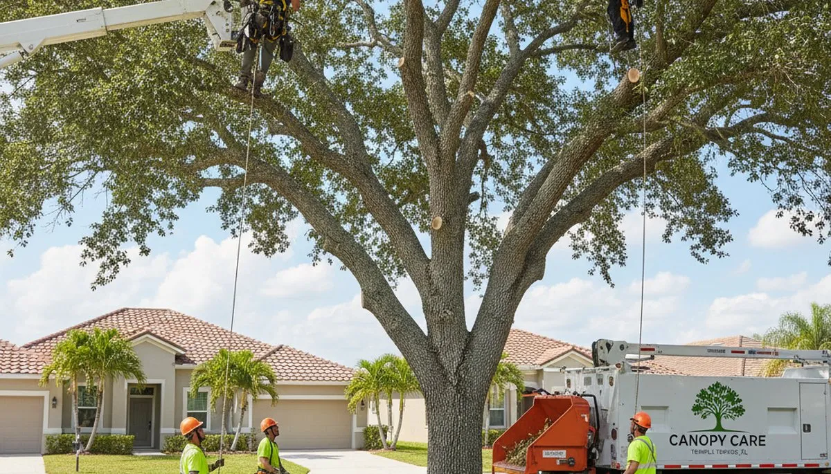 Professional tree removal service in New Port Richey FL by certified arborists